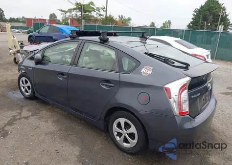 2013 Toyota Prius Three from USA, damaged, VIN JTDKN3DU4D1725240